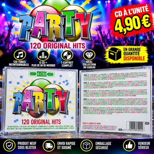 Party 6cd 120 original - 6cd,